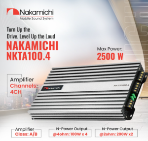 NKTA-100.4 آمپلی‌ فایر ناکامیچی Nakamichi