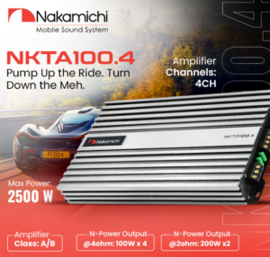 NKTA-100.4 آمپلی‌ فایر ناکامیچی Nakamichi