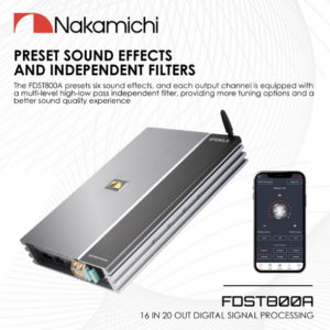 FDST800A آمپلی فایر پروسسور ناکامیچی Nakamichi