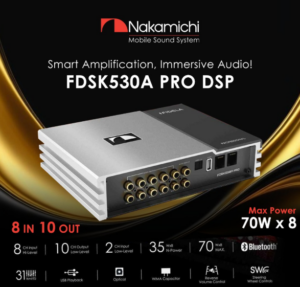 FDSK530A PRO آمپلی فایر پروسسور ناکامیچی Nakamichi