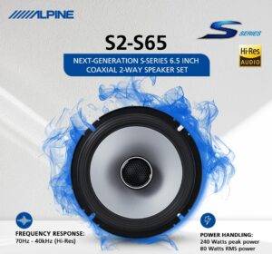 S2-S65 بلندگو آلپاین Alpine