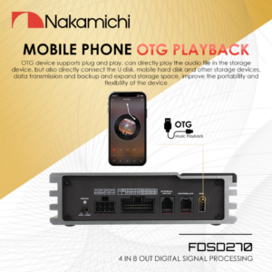 FDSD270 آمپلی فایر پروسسور ناکامیچی Nakamichi