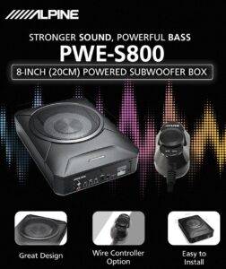 PWE-S800 ساب باکس آلپاین Alpine