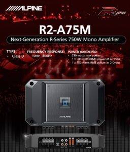 R2-A75M آمپلی فایر آلپاین Alpine