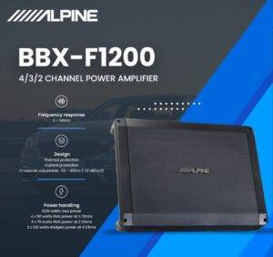 BBX-F1200 آمپلی فایر آلپاین Alpine