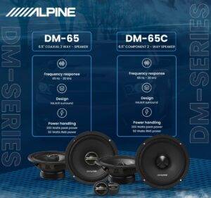 DM-65C کامپوننت آلپاین Alpine