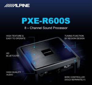 PXE-R600S آمپلی پروسسور آلپاین Alpine