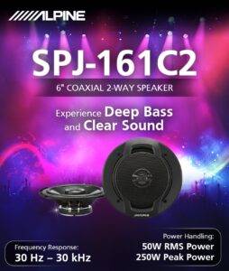 SPJ-161C2 بلندگو آلپاین Alpine