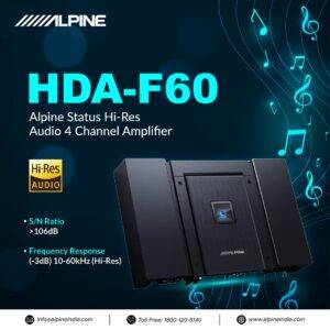 HDA-F60 آمپلی‌فایر آلپاین Alpine