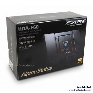 HDA-F60 آمپلی‌فایر آلپاین Alpine