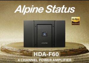 HDA-F60 آمپلی‌فایر آلپاین Alpine