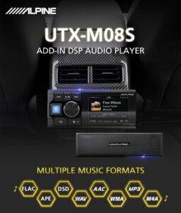 UTX-M08 پخش صوتی آلپاین Alpine