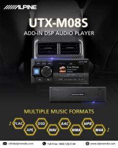 UTX-M08 پخش صوتی آلپاین Alpine