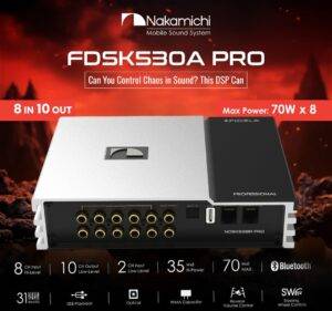 FDSK530A PRO آمپلی فایر پروسسور ناکامیچی Nakamichi