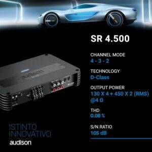 SR4.500 آمپلی‌فایر اودیسون Audison