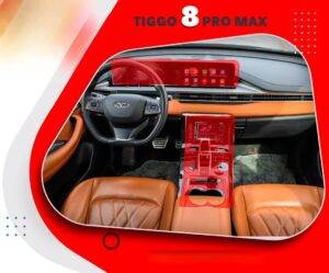 گلس مانیتور و کنسول Tiggo 8 Pro Max