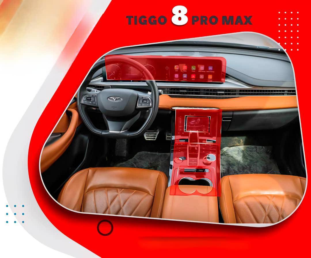 گلس مانیتور و کنسول Tiggo 8 Pro Max