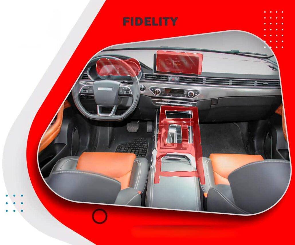 گلس مانیتور و کنسول Fidelity