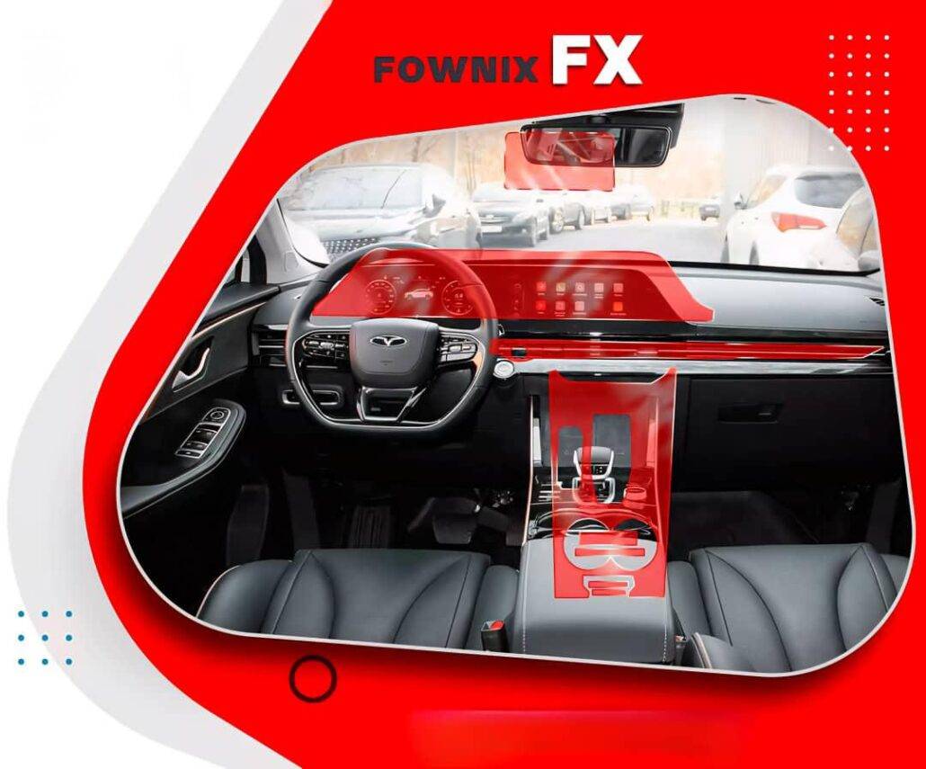 گلس مانیتور و کنسول Fownix FX