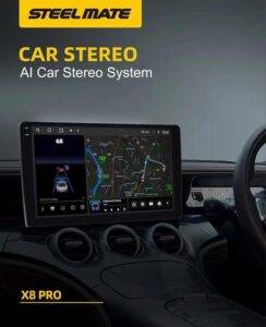 X8 Pro مانیتور اندروید استیل میت Steel Mate