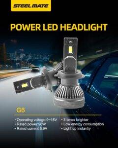 هدلایت G6 استیل میت Steel Mate