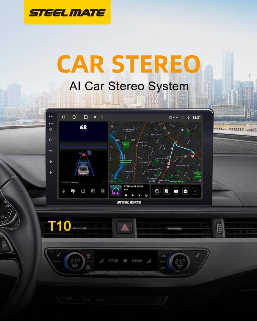 T10 مانیتور اندروید استیل میت Steel Mate