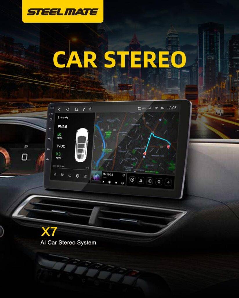 X7 مانیتور اندروید استیل میت Steel Mate