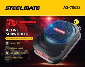 AS-706SS ساب باکس پروسسور پلیر آمپلی فایر استیل میت Steel Mate