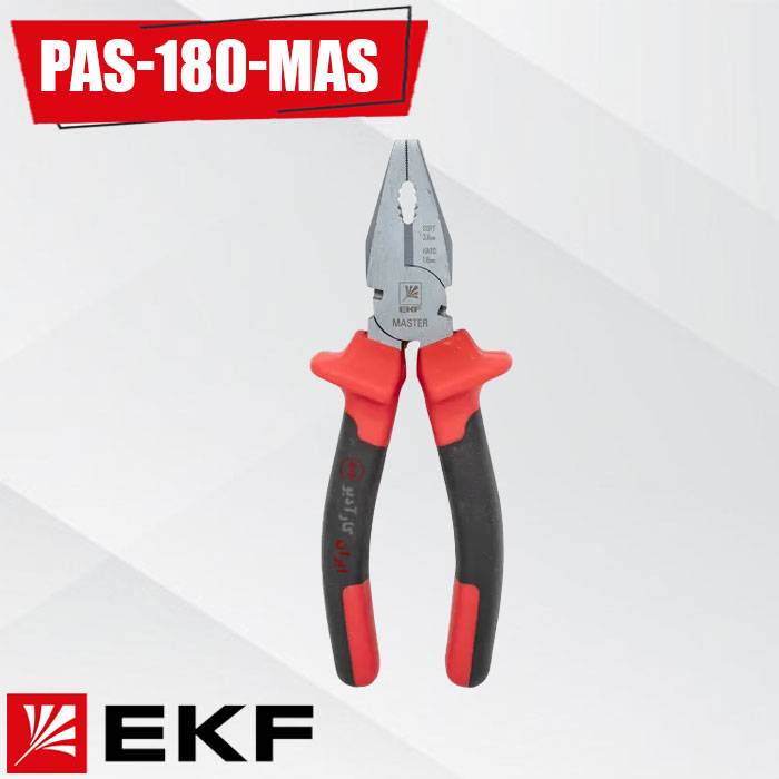PAS-180-MAS انبردست 18 سانتی مستر EKF