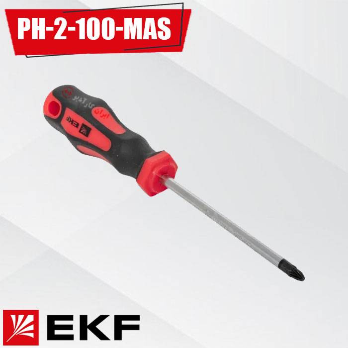 ُPh-2-100-MAS پیچ گوشتی چهار سو EKF