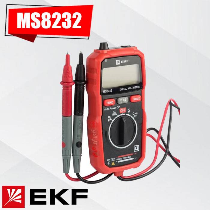 MS8232 مولتی متر دیجیتال EKF