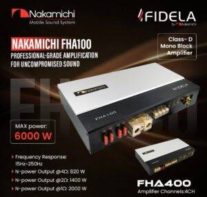 FHA100 آمپلی فایر ناکامیچی Nakamichi