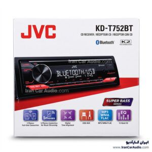 KD-T752BT پخش صوتی جی وی سی JVC
