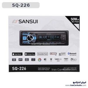 دستگاه پخش خودرو سنسوئی مدل SANSUI-SQ226
