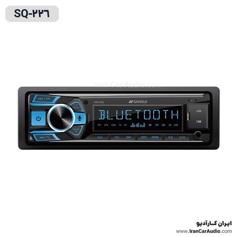 دستگاه پخش خودرو سنسوئی مدل SANSUI-SQ226