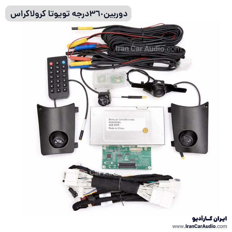 دوربین360درجه تویوتا کرولاکراس