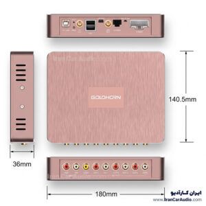P1 DSPA آمپلی فایر پروسسور گلدهورن GoldHorn