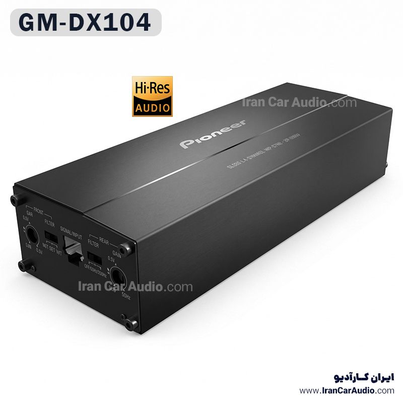 آمپلی فایر خودرو پایونیر GM-DX104 Pioneer